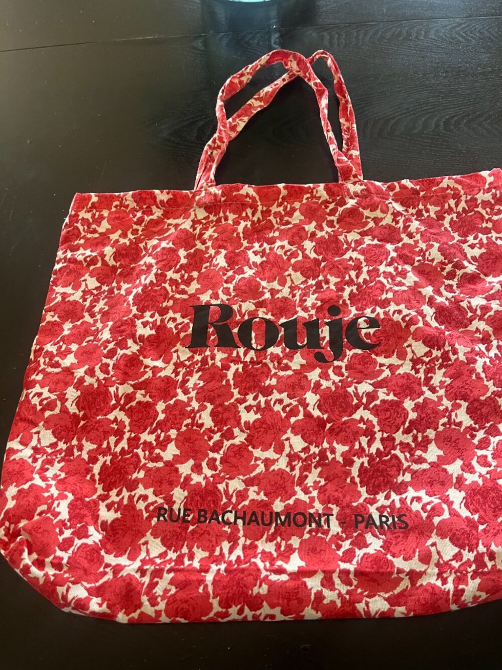 Rouje Paris Floral Rose Tote October 2026